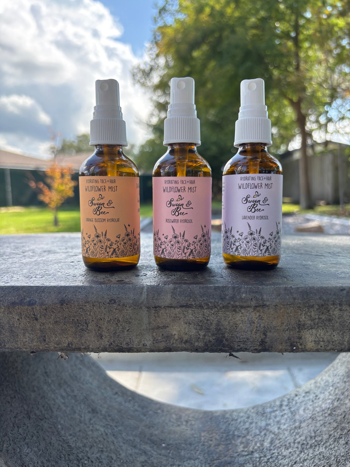 Lavender Hydrosol | Wildflower Mist | Hair & Face Mist