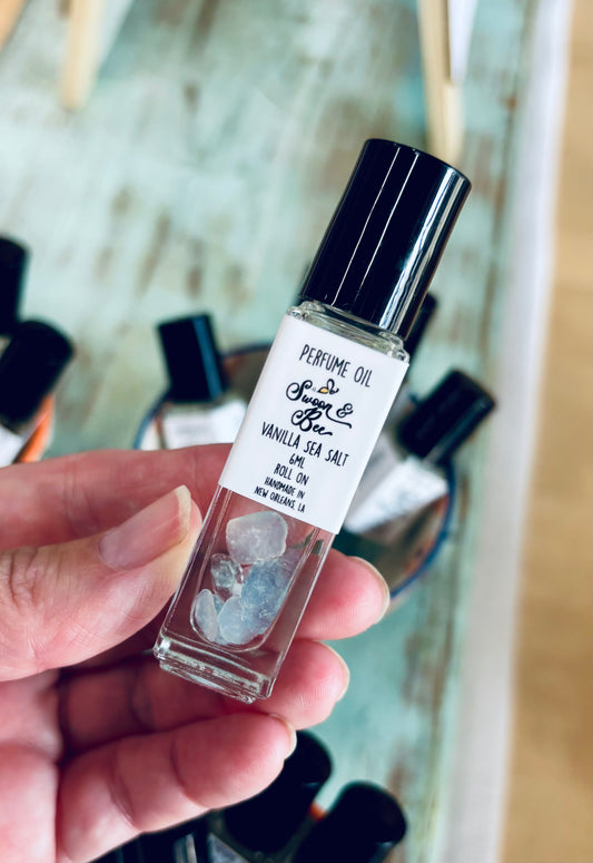 Perfume Oil Roll On, Vanilla Sea Salt