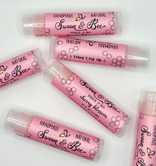 Botanical Lip Balm, Cherry Blossom