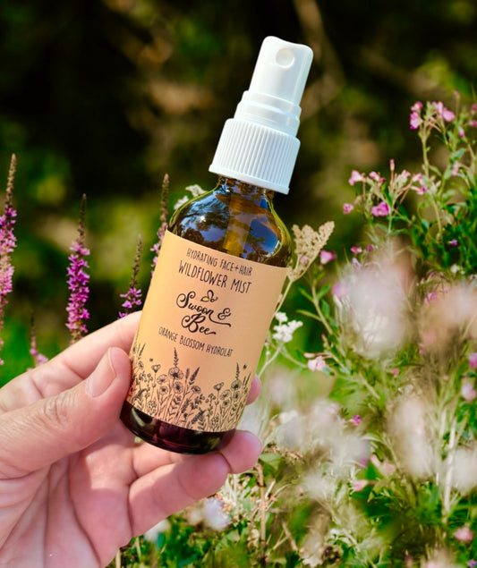 Orange Blossom Hydrolat | Wildflower Mist | Hair & Face Mist