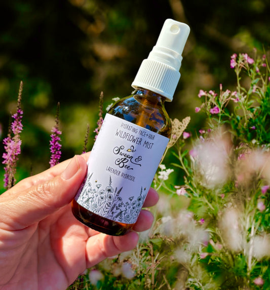 Lavender Hydrosol | Wildflower Mist | Hair & Face Mist