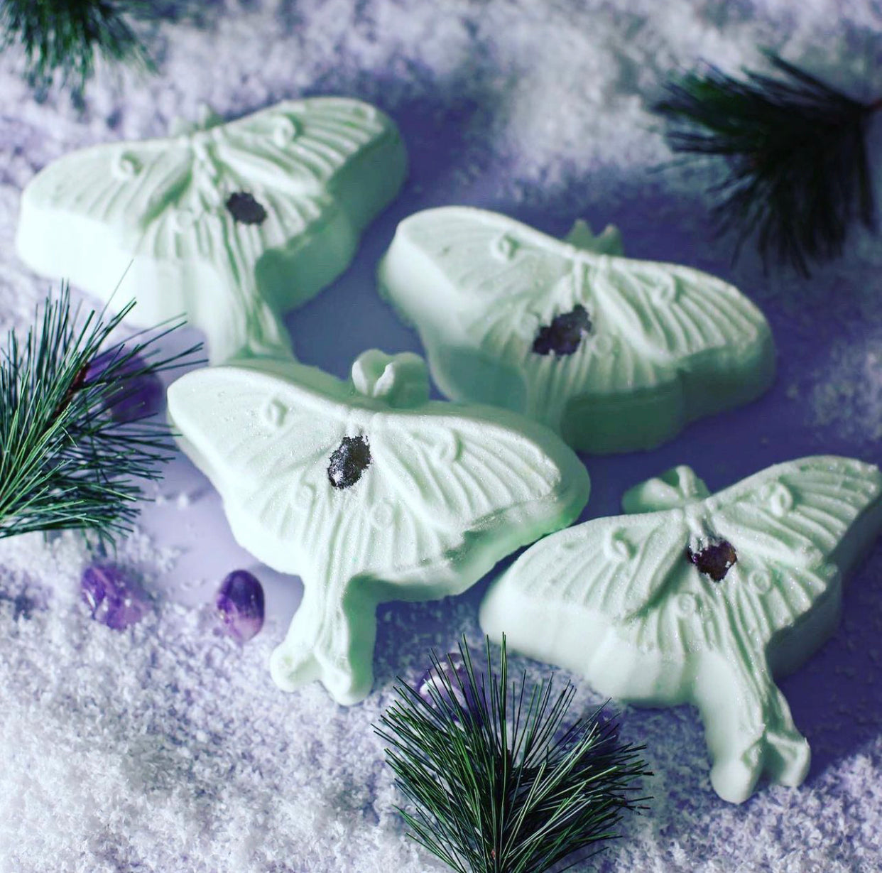 Crystal Bath Bomb, Luna Moth