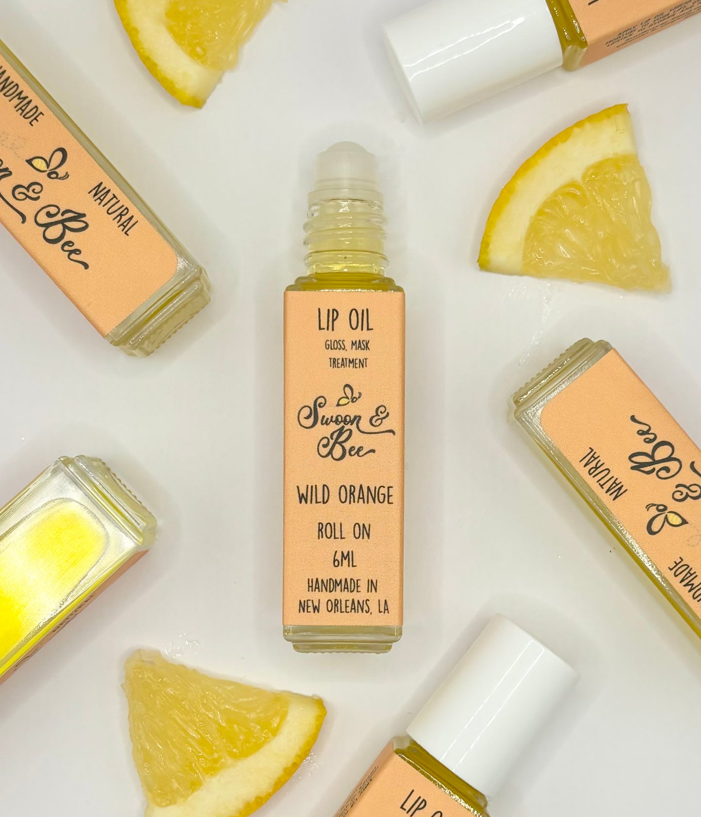 Organic Lip Oil, Wild Orange