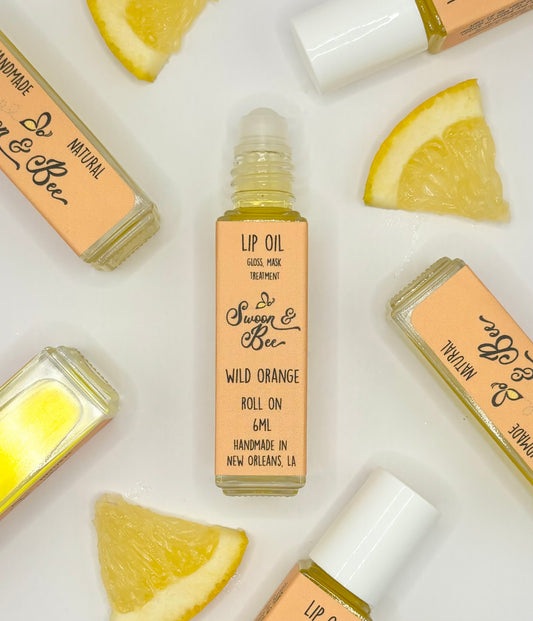 Organic Lip Oil, Wild Orange